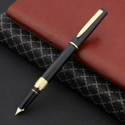 luxury brand HERO Ceramic Retro Fountain Pen GOLDEN BLACK Vintage Style ink pen Stationery Office school supplies