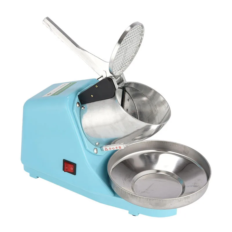 

Household Small Snowflake Ice Planer Electric Ice Crusher 65KG/H Ice Block Breaker machine