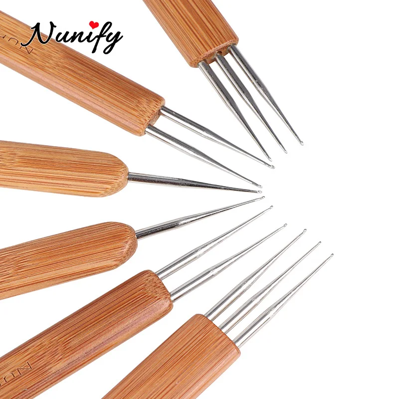 0.5Mm 0.75Mm Dreadlock Needle 1Pcs Crochet Hook For Dread Hair New Brand Quality Hook Needle For Crochet Braids