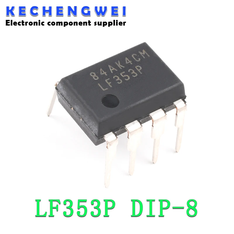 10PCS LF353P LF353 DIP-8 Dual Operational Amplifier IC