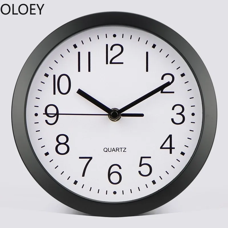 Modern Design Metal Silent Wall Clock Hidden Stash Living Room Small Wall Watch Bedroom Orologio Parete Home Decor Clocks