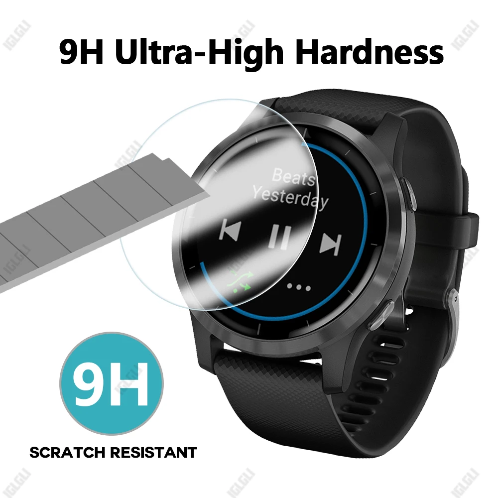Cristal templado de alta calidad para reloj inteligente Garmin Active S Swim 2, Protector de pantalla, accesorios de protección transparentes