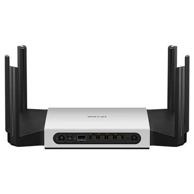 tp-link router mesh wifi 6 ax5400 Dual-band wireless 1*2.5G（2500Mbps）SFP port+4*1000Mbps Ethernet RJ45 port TL-XDR5480 Turbo