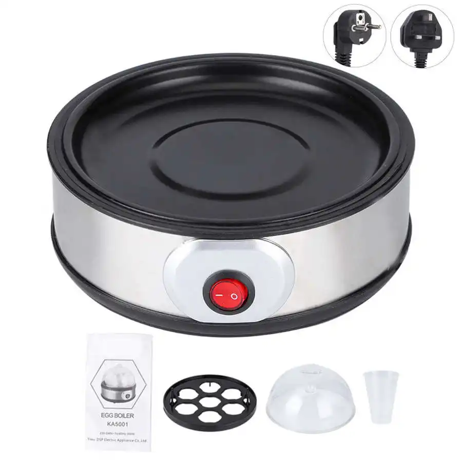 طباخ بيض الإفطار الكهربائي ، سعة 7 بيضات ، صياد على البخار ، ذرة ، حليب ، تسخين ، ماكينة طهي المطبخ