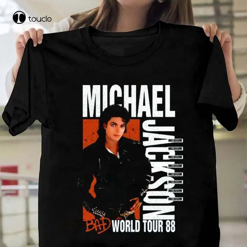 Michael Jackson Bad Tour 88 T-Shirt, Michael Jackson Shirt, American Songwriter, King Of Pop Shirt, Retro Shirt, Tour Shirt