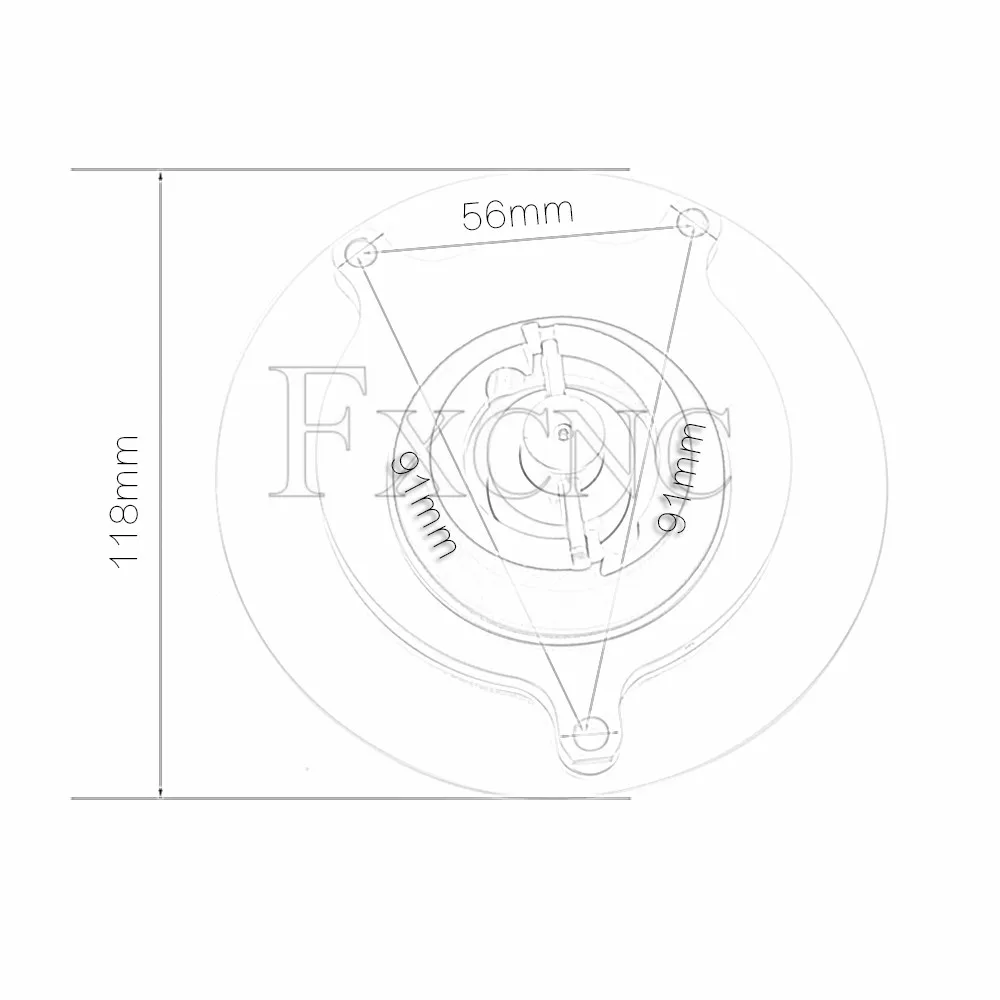 Motorcycle For Kawasaki  ZXR750 ZX 7R ZX9R Fuel Gas Cap Cover Tank Caps ZX11 ZZR1100 ZX1100 GPZ1100 ZR7 Ninja ZX7R ZZR600 view 2