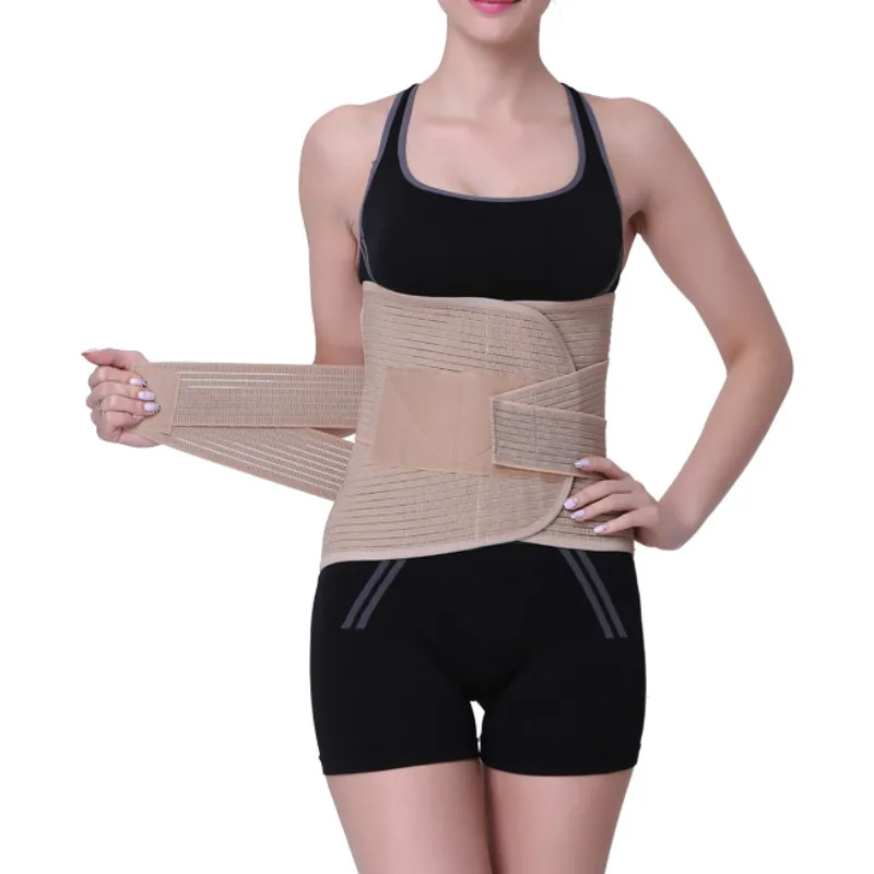 Adjustable XXXL XXL Waist Trainer Posture Corrector Widened Health Care Waist Back Belt Brace Lumbar Support with Warm Patches