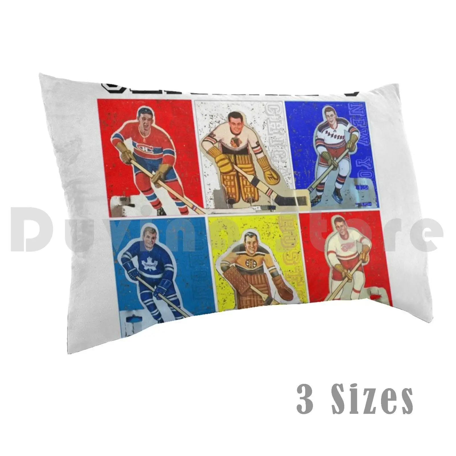 Original 6 Table Hockey-Hockey04 Pillow case 3291 Hockey Table Hockey Rod Hockey Stiga Coleco