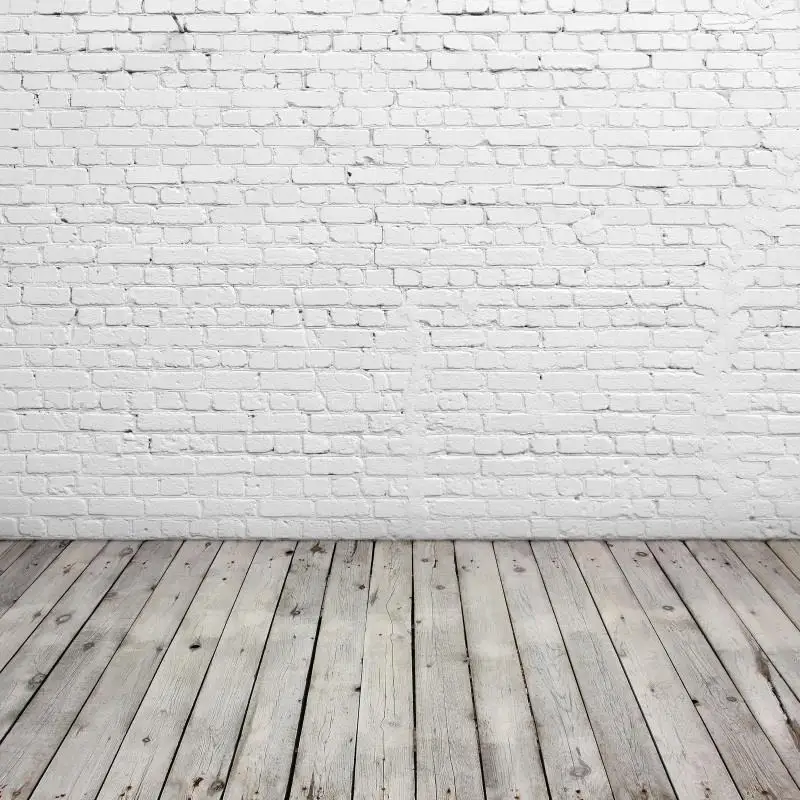 Laeacco-사진 배경, 음식 케이크 벽돌 시멘트 벽 단색 그라데이션 나무 바닥 사진 배경