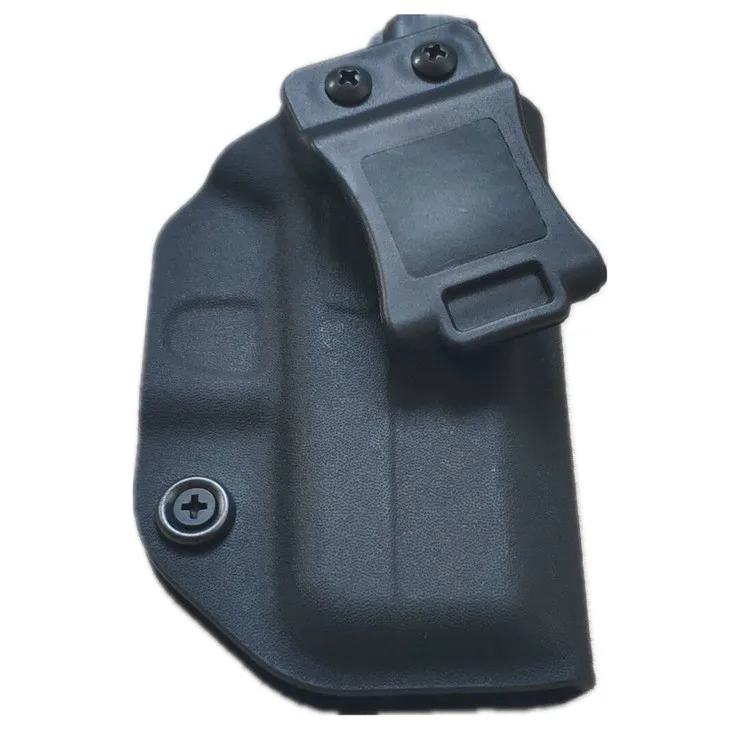 Iwb Kydex Holster Custom Past: Glock 43 Glock 43X Gun Holster Binnenkant Verborgen Dragen Pistol Case Guns Tas Accessoires