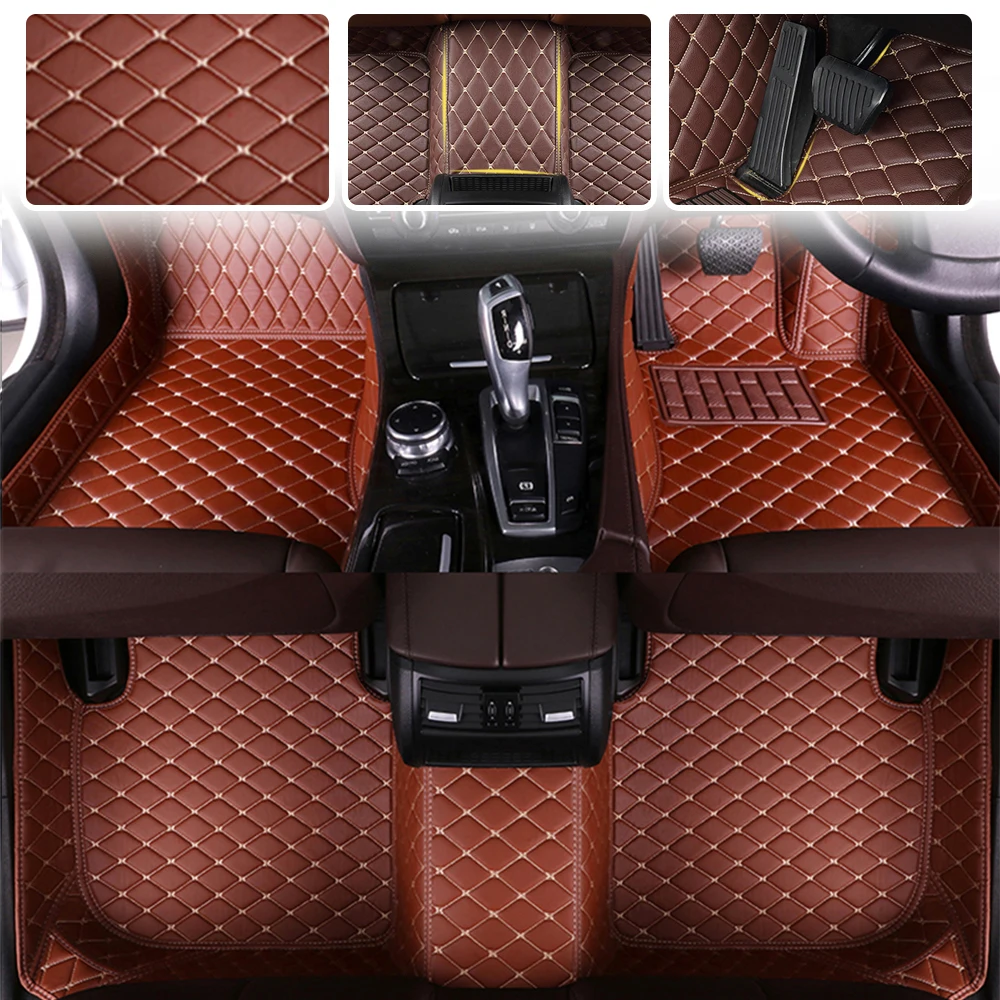 Car floor mats for Right hand drive For Volkswagen Touareg 2004-2010 2009 2008 2007 2006 car styling waterproof carpet floor mat