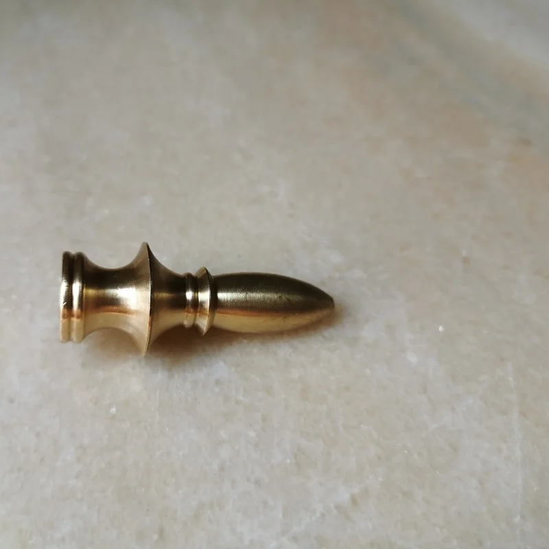 M10 أنثى رصاصة رئيس معلقة مجلس رصاصة على شكل النحاس الجوز الزخرفية النحاس الجوز الأثاث إكسسوارات الأجهزة #6