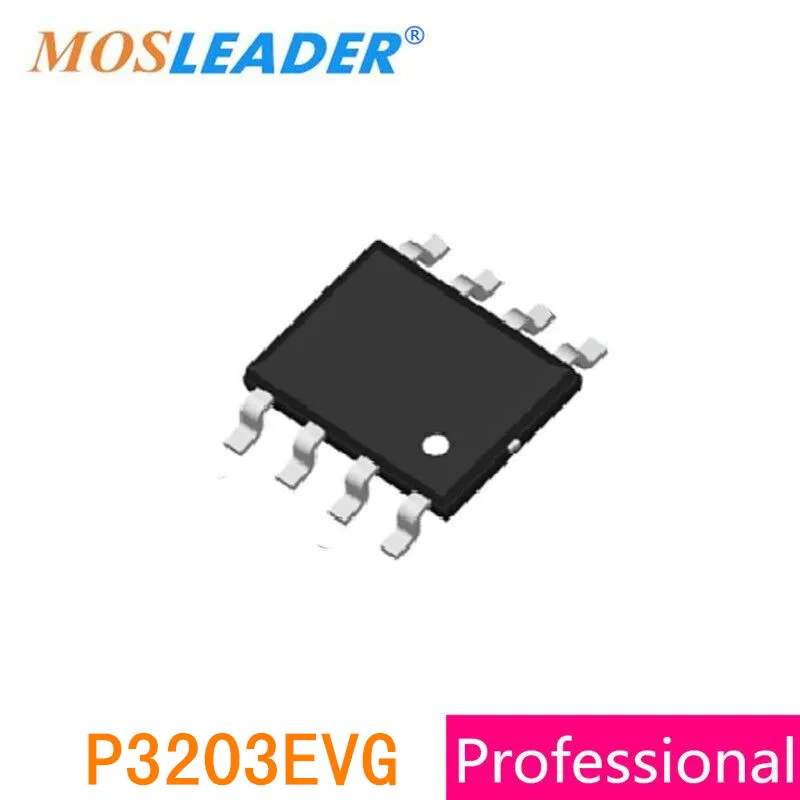 

Mosleader P3203EVG SOP8 100PCS P-Channel P3203E 3203E -30V Made in China High quality