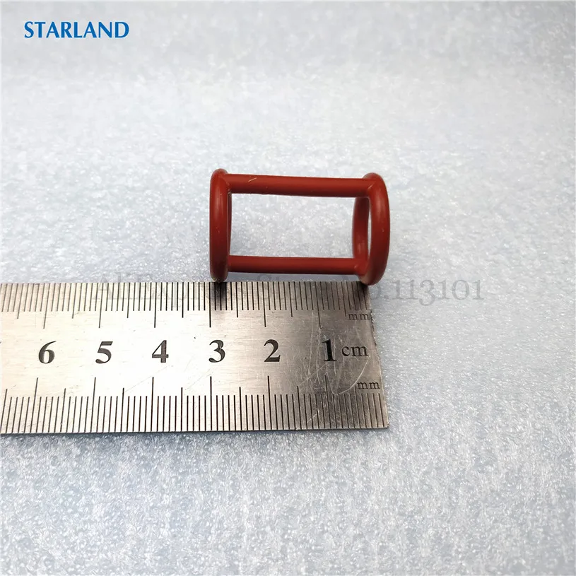 One Bag Small H Shaped Seal Rings + Small O Rings Spare Parts For Valve Rod MK ZM Soft Ice Cream Machine Fittings