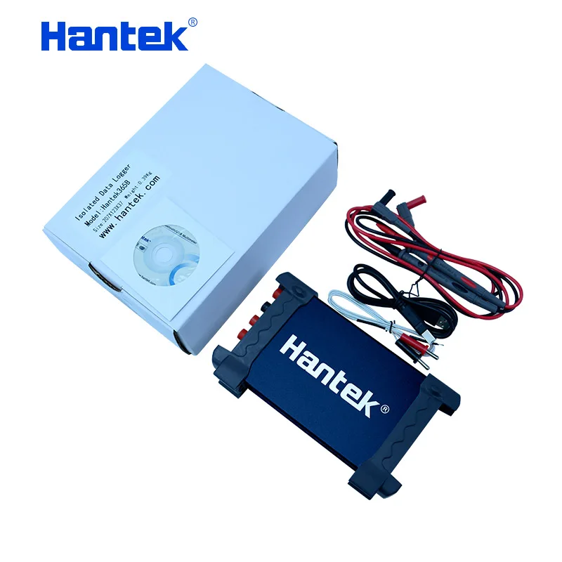 Hantek 365D PC Bluetooth USB Data Logger Record True RMS tensione corrente Ohm Cap. Curve build con Li-battery