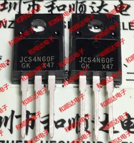 Free shipping 50PCS JCS4N60FB JCS4N60F TO220F