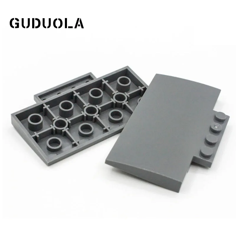 

Guduola Slope 5x8x0.66 Curved (15625) MOC Brick Building Block DIY Educational Toys Parts 5pcs/LOT