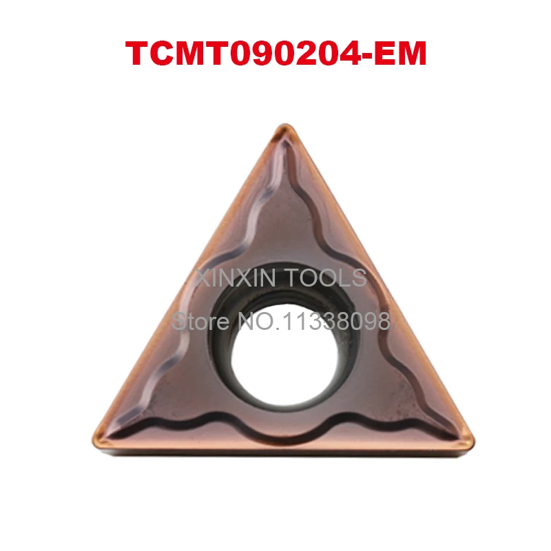 

Original ZCC TCMT090204-EM YBG205 Boring CNC Turning Tool Carbide Inserts Stainless Steel TCMT090204-EM Lathe