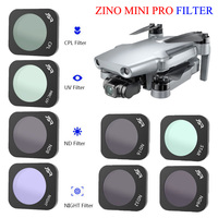 Hubsan Zino Mini Pro Lens Filter Combo UV CPL ND8 ND16 ND32 Night STAR ND64 Scratch-proof Optical Glass Lenses Accessories