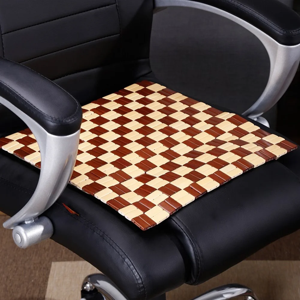 Universal Summer Mat Seat Office Computer Chair Breathable Bamboo Seat Cushion Car Mat Seat Cushion Cool Mat Cushion Seat Decor