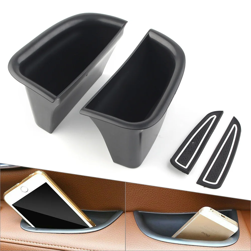 

2 шт. коробка для хранения передней двери автомобиля Органайзер контейнер держатель для Volvo S90 2017-2020 левый привод