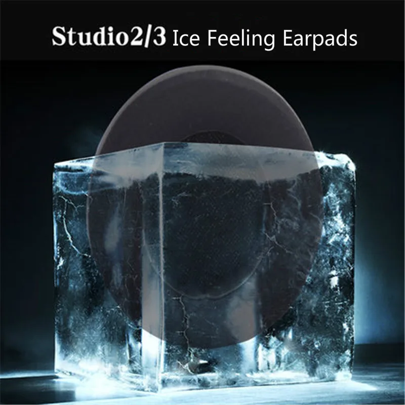 Repuesto de espuma de alta calidad para auriculares Beats Studio 2 Studio 3, orejera de esponja suave, sensación fresca