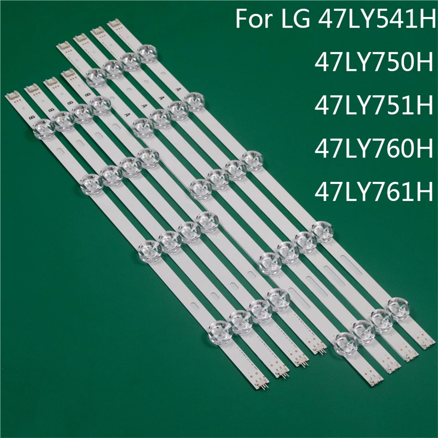 LED TV Illumination Part For LG 47LY541H 47LY750H 47LY751H 47LY760H 47LY761H LED Bar Backlight Strip Line Ruler DRT3.0 47 A B