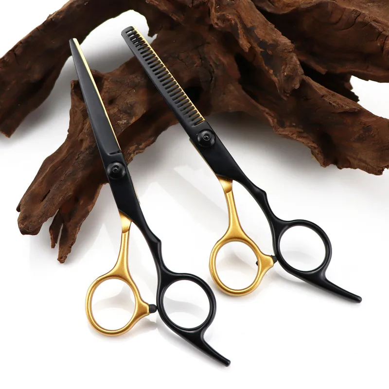 

professional Japan steel 6 '' rose gold hair cutting scissors haircut thinning barber haircutting shears hairdressing scissors