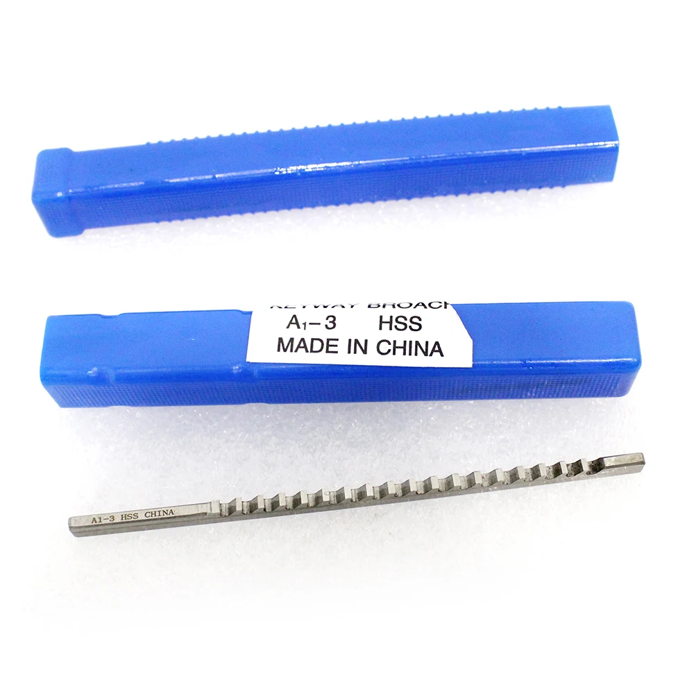 Push-Type Keyway Broach 3mm A1 Metric Size Broaches Broaching Tools for CNC Router Tool for CNC Router Metalworking