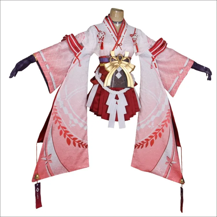 Demon knife girl Yoto Hime Onmyoji Cosplay Youtouhime cosplay costume kimono dress Full Set