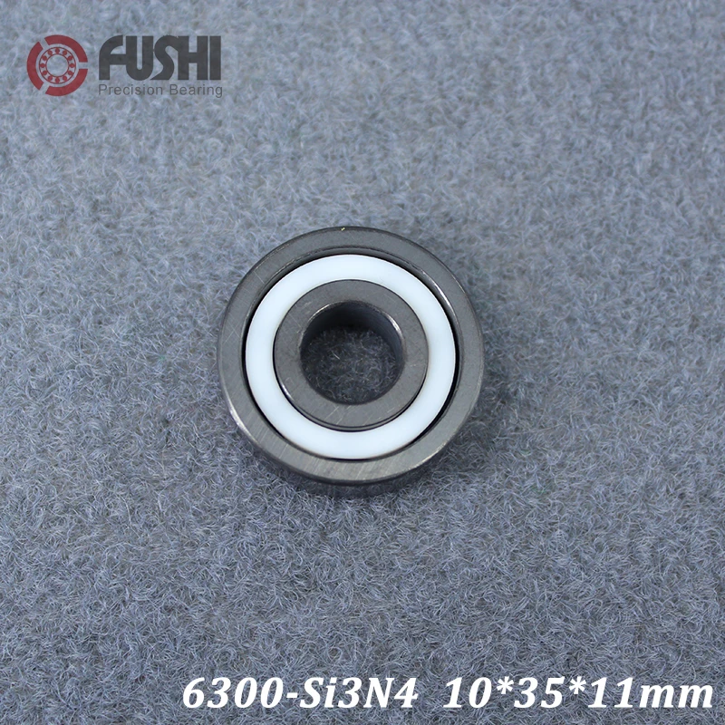 

6300 Full Ceramic Bearing ( 1 PC ) 10*35*11 mm Si3N4 Material 6300CE All Silicon Nitride Ceramic Ball Bearings