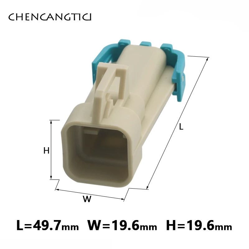 1 Set 4 Pin Delphi GM LS2 O2 Waterproof Socket Auto Electrical Connector Oxygen Sensor Plug 15326423 12176896