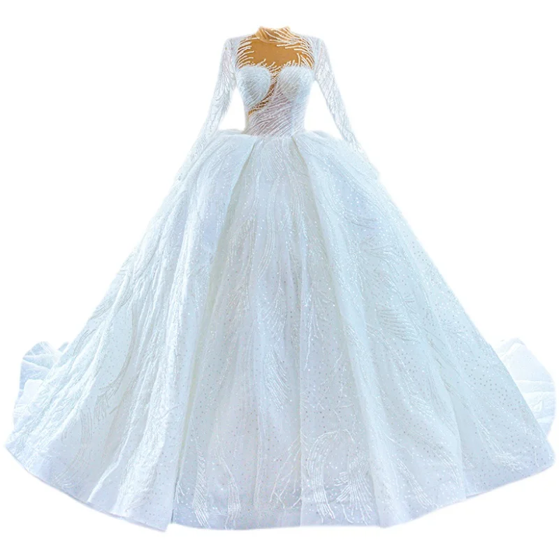 Kisswhite RSM Collection 67408, maßgeschneidertes Hochzeitskleid mit langen Ärmeln, Brautkleider nach Maß, hohe Qualität