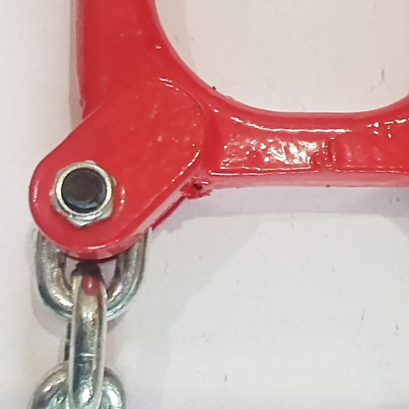 Hoisting Sling 2T 0.5M 2 Chân 2-Móng Vuốt Dây Chuyền Nâng Cho Trống Nâng Kẹp Thùng Thùng Dầu xe Tăng Có Thể Chuyền Sling Nâng Dụng Cụ