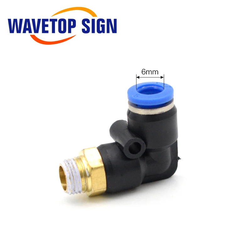 WaveTopSign Air Nozzle for 20x50.8mm Focus Lens and Laser Head for CO2 Laser Cutting and Engraving Machine