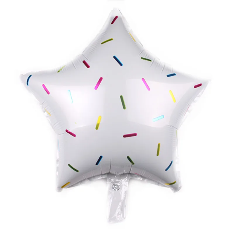 7pcs/lot Doughnut Foil Balloons Donut Helium Balloon Cate Theme party Balloons Birthday Party Decorations Gender reveal Decor