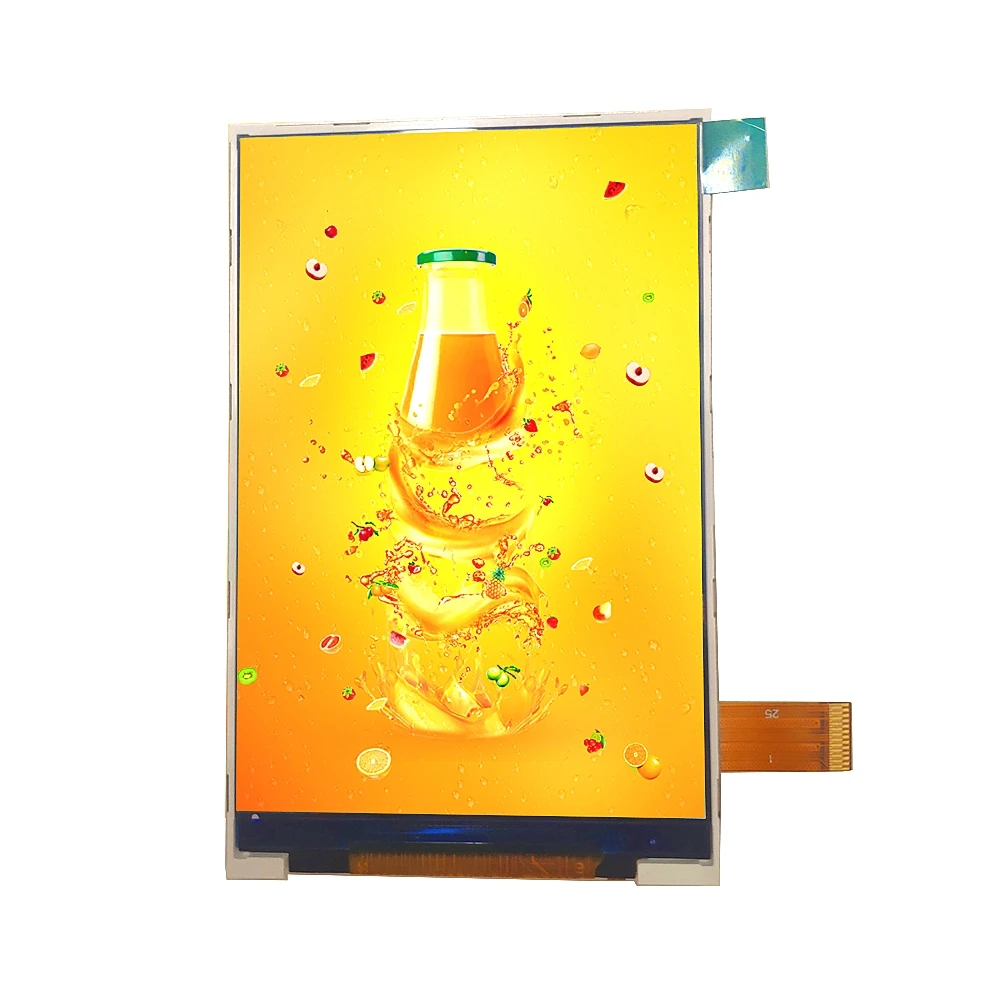 3.5 inch TFT LCD display 320*480 resolution MIPI interface IPS full viewing angle can add TP touch
