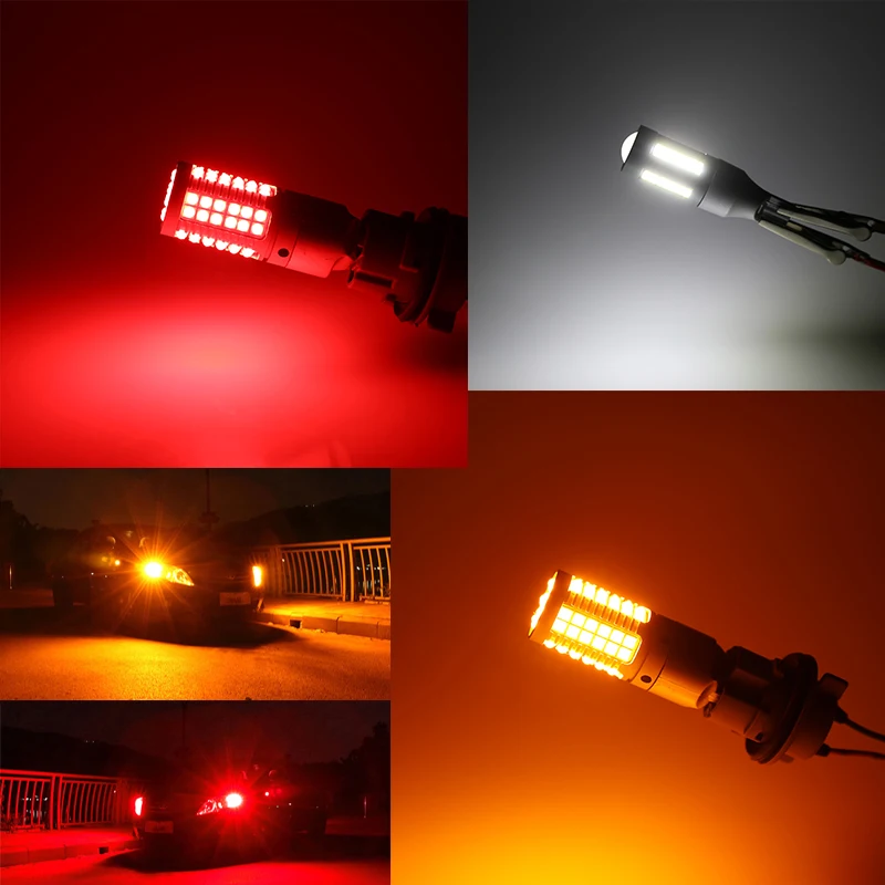 For Toyota Camry 2012 2013 2014 2015 2016 2017 LED Bulbs Exterior Turn Signal Backup Reversing Light Bulbs Canbus