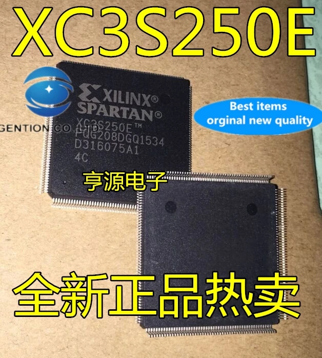 5pcs real photo 100% new and orginal  XC3S250E - 4 pqg208 XC3S250E QFP208 embedded FPGA