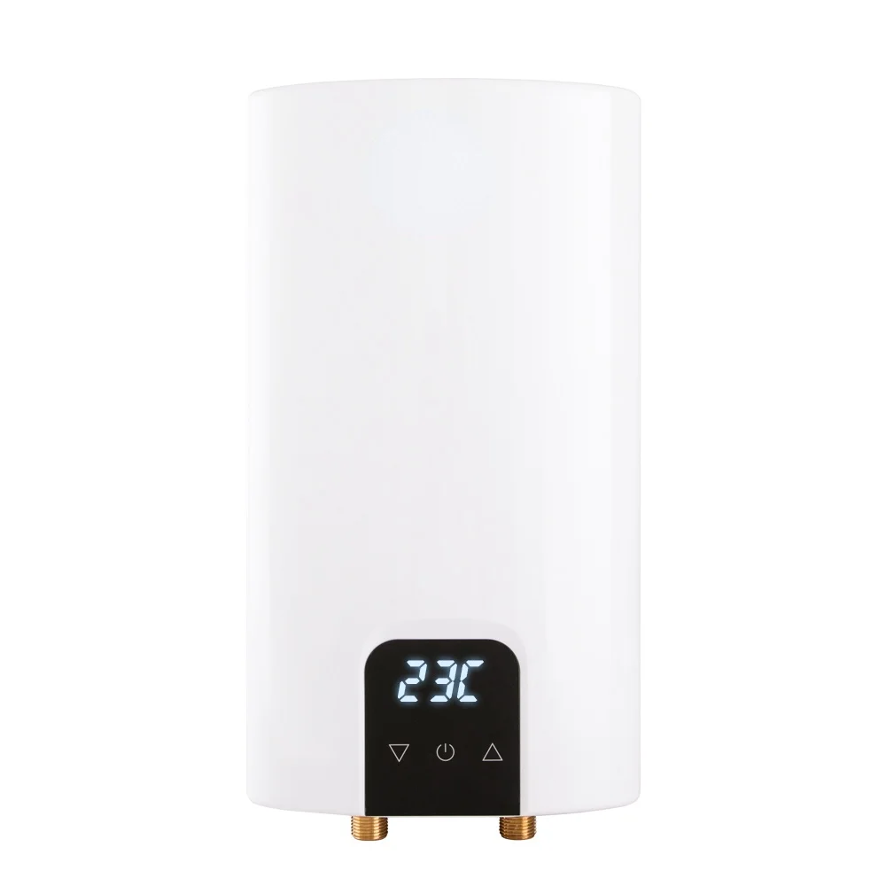 220V Touch Control Thermostatic Hot Water Heater Bathroom 6kW-8kw Thermostat Instant Electric Water Heater Bath