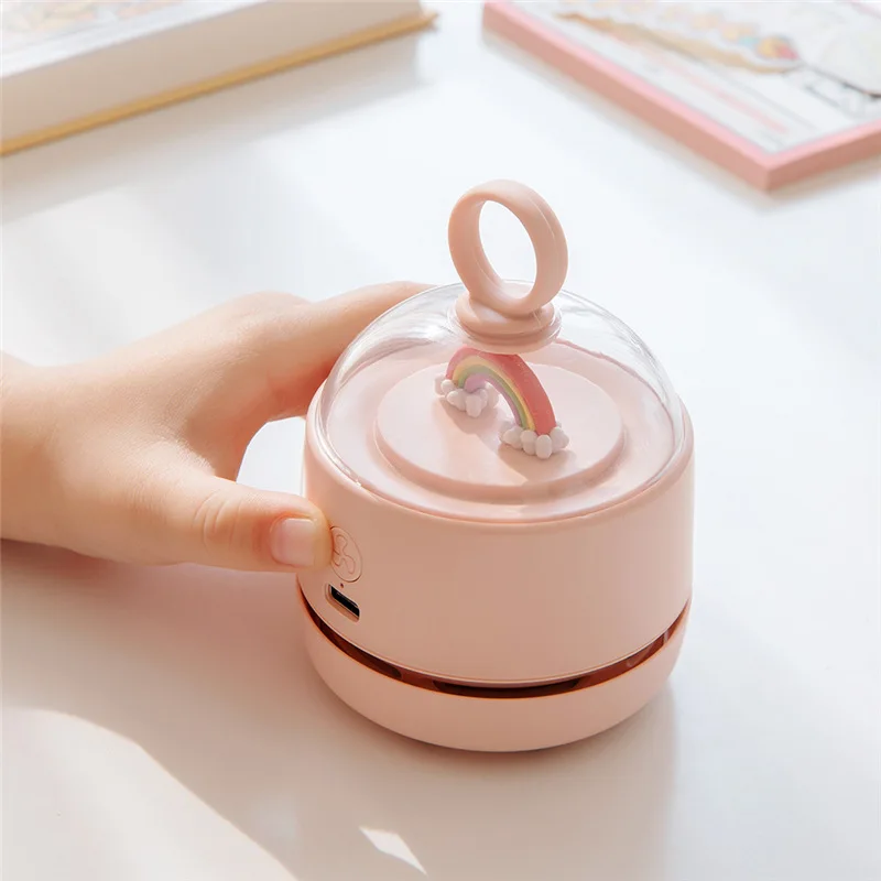 MOTAWISH ręczny bezprzewodowy odkurzacz domowy samochód Mini USB ładowanie przenośna klawiatura odkurzacz do biurka