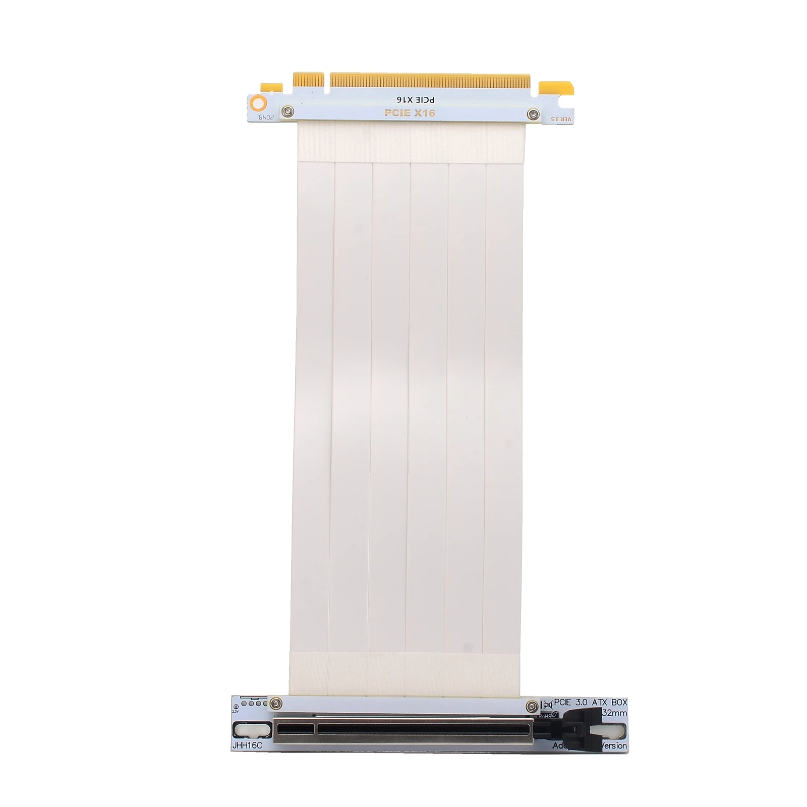 High-Speed PCIe Riser Cable 3.0 X16 Flexible 90 Degree GUP Extender for Vertical Graphics Card Installation