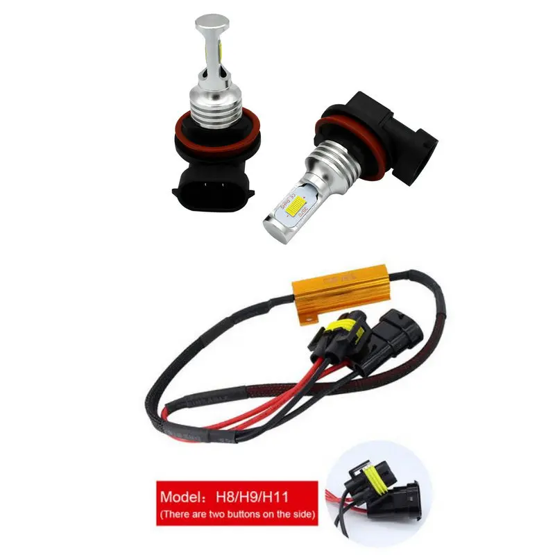 Fog lamp for Skoda Fabia 2018 H8 error free canbus 2pc