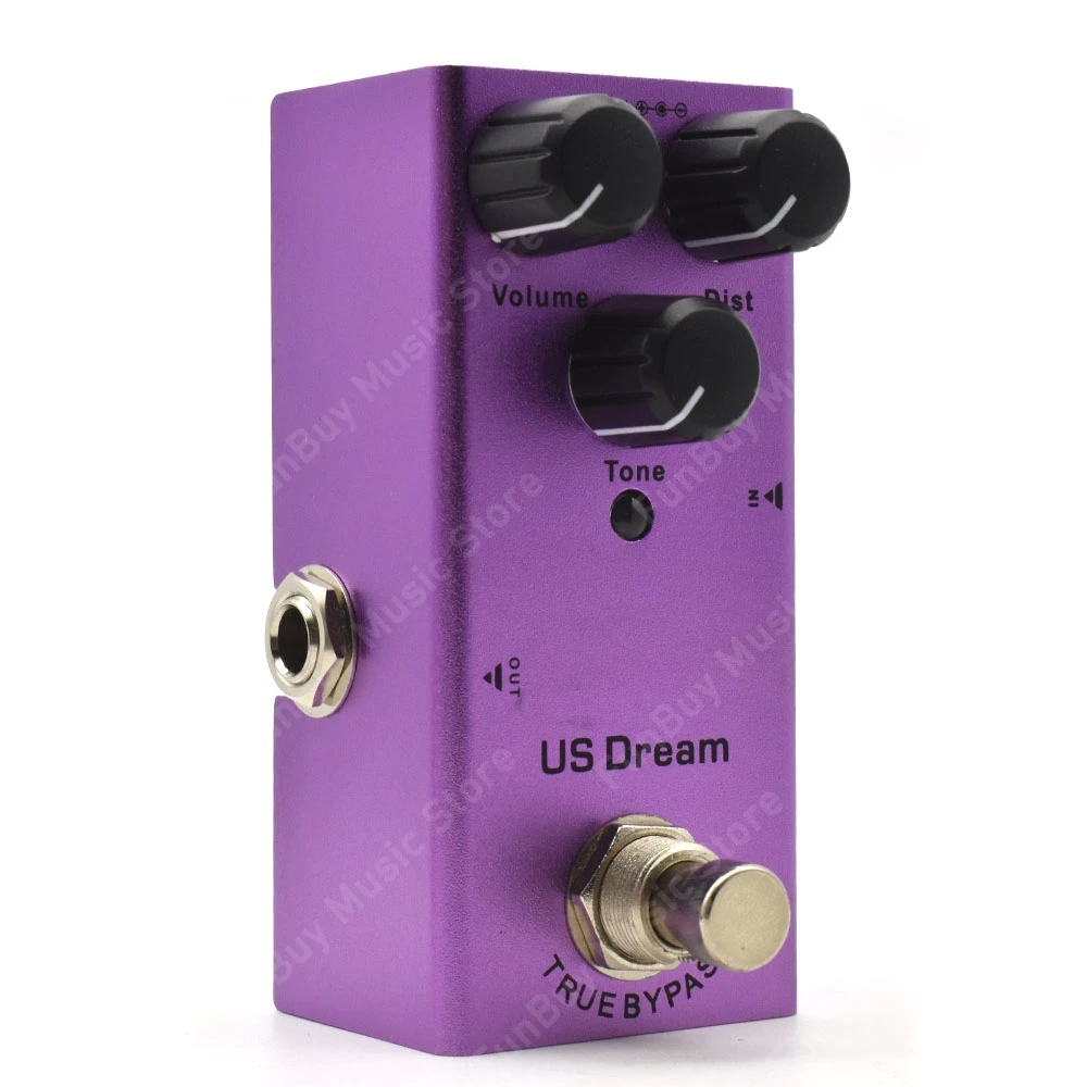 Guitar Effects Pedal Distortion Effect  Mini Single US Dream DC 9V True Bypass for Electric Guitar