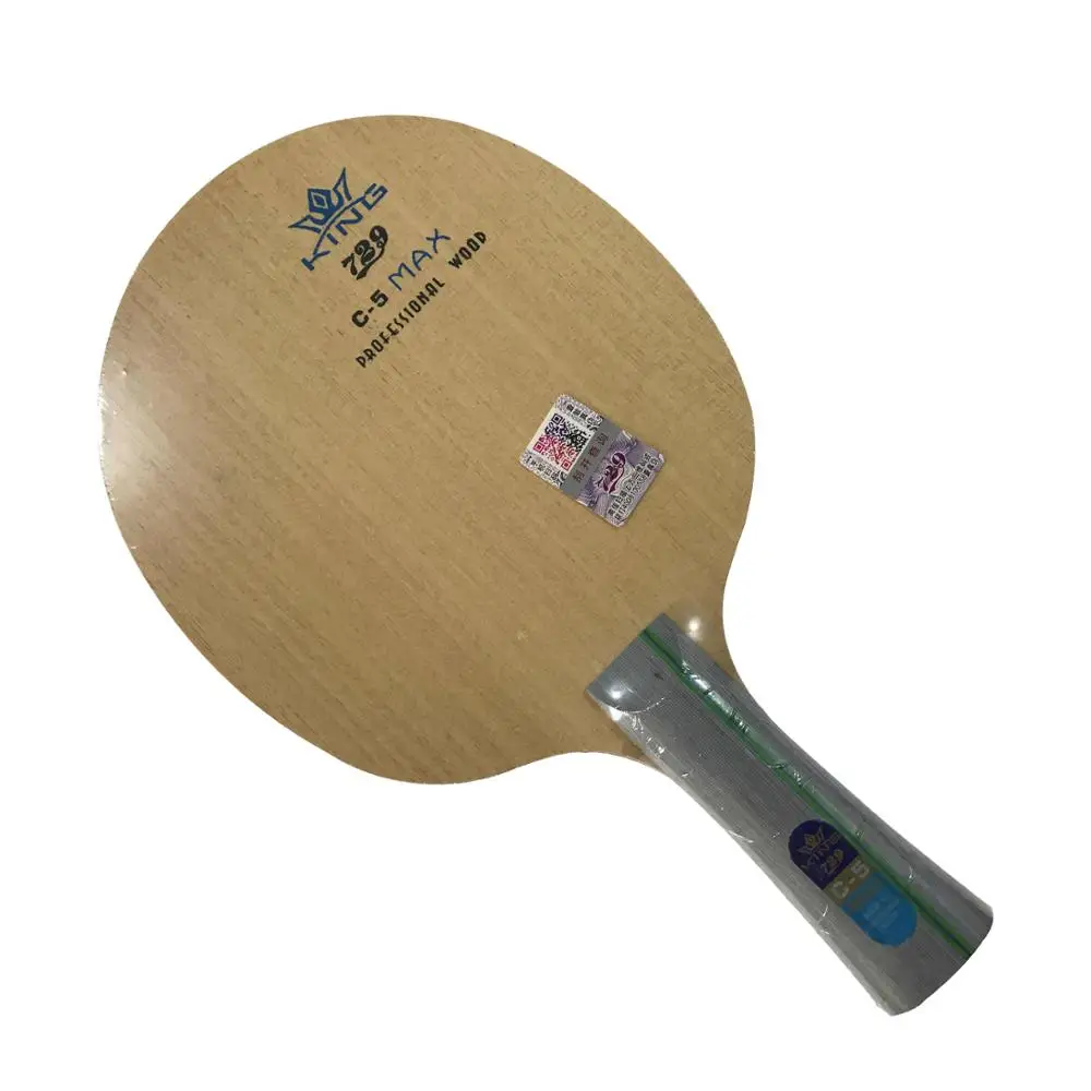 Friendship 729 C-5 MAX Table Tennis Racket Blade 5 Plys Pure Wood 729 Friendship C5 Ping Pong Paddle Blade for Beginner Training