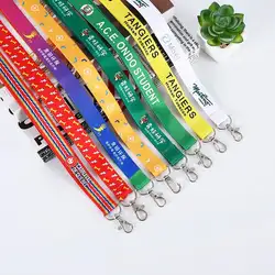 Personalized Lanyards with Logo, Card Holder, , Business PVC Card, Custom Lanyard Keychain Strap for Key, Full Color, 1Pc