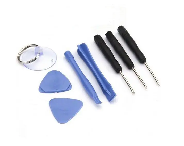 1000set (8000pcs) 8 in 1 REPAIR PRY KIT OPENING TOOLS With 5 Point Star Pentalobe Torx Screwdriver For APPLE SN