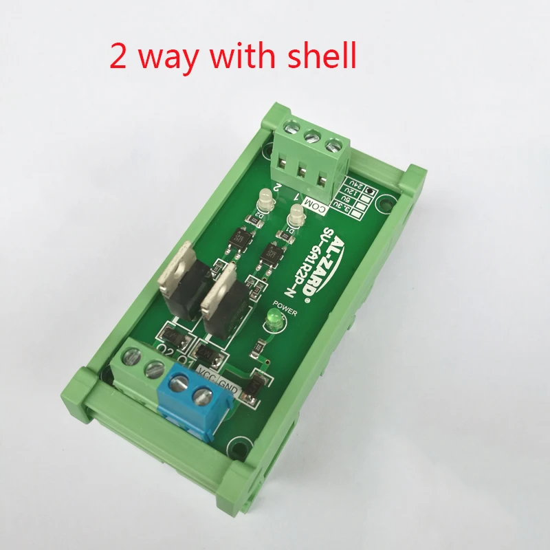 2-32 PLC amplifier board, input general-purpose Optocoupler Isolation Board, Transistor Amplifier Board 3.3V 5V 12V 24V