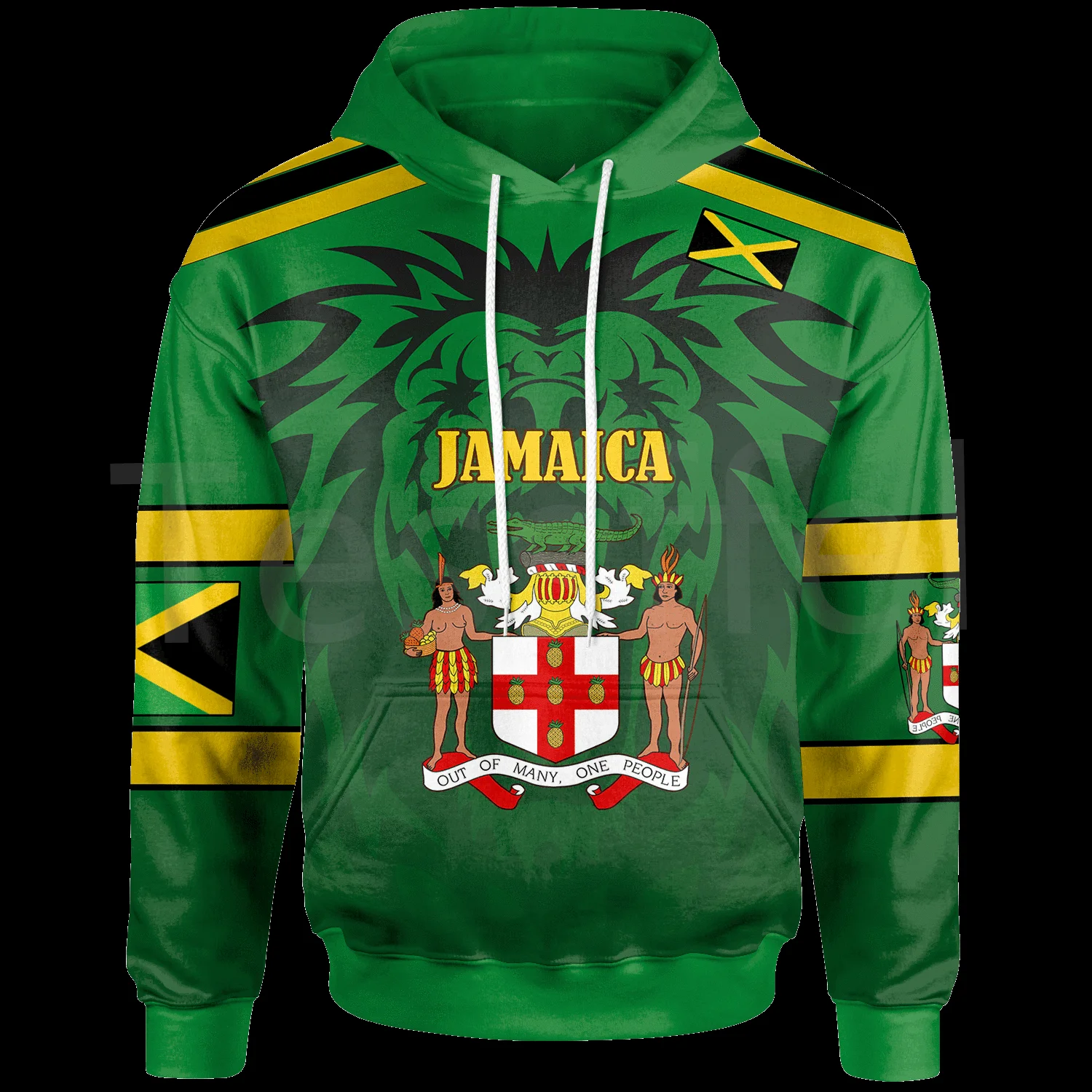 

Tessffel County Flag Africa Jamaica King Emblem Lion NewFashion Tracksuit 3DPrint Men/Women Streetwear Autumn Casual Hoodies B15