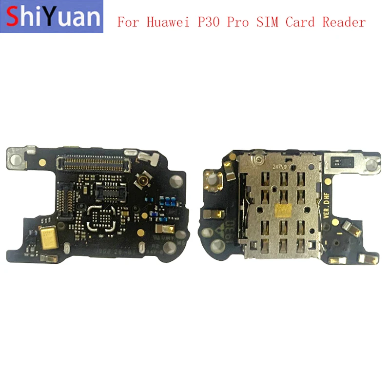 

SIM Card Reader Board Flex Cable With Mircrophone For Huawei P30 Pro SIM Card Flex Replacement Spare Parts